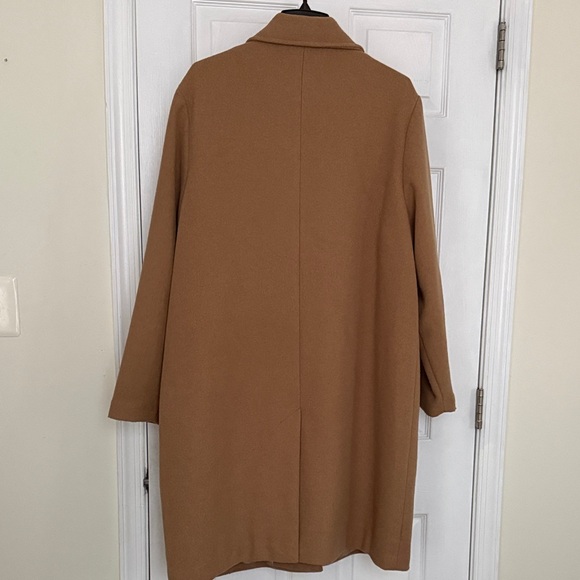 XL Abercrombie & Fitch Women's Wool-Blend Tailored Topcoat - Picture 4 of 7